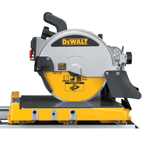 Dewalt D24000S Tile Saw + Stand with DWE315K Oscillating MultiTool Kit